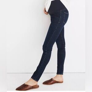 Madewell over-the-belly maternity jeans, 28